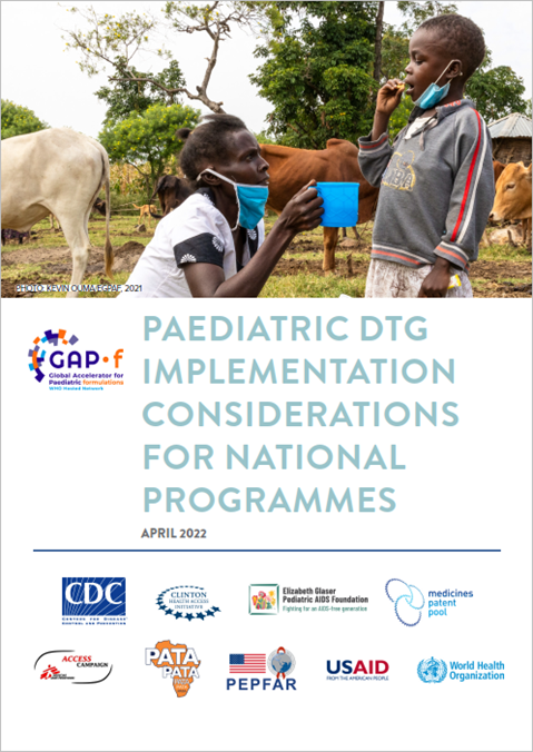 Paediatric DTG implementation considerations for national programmes