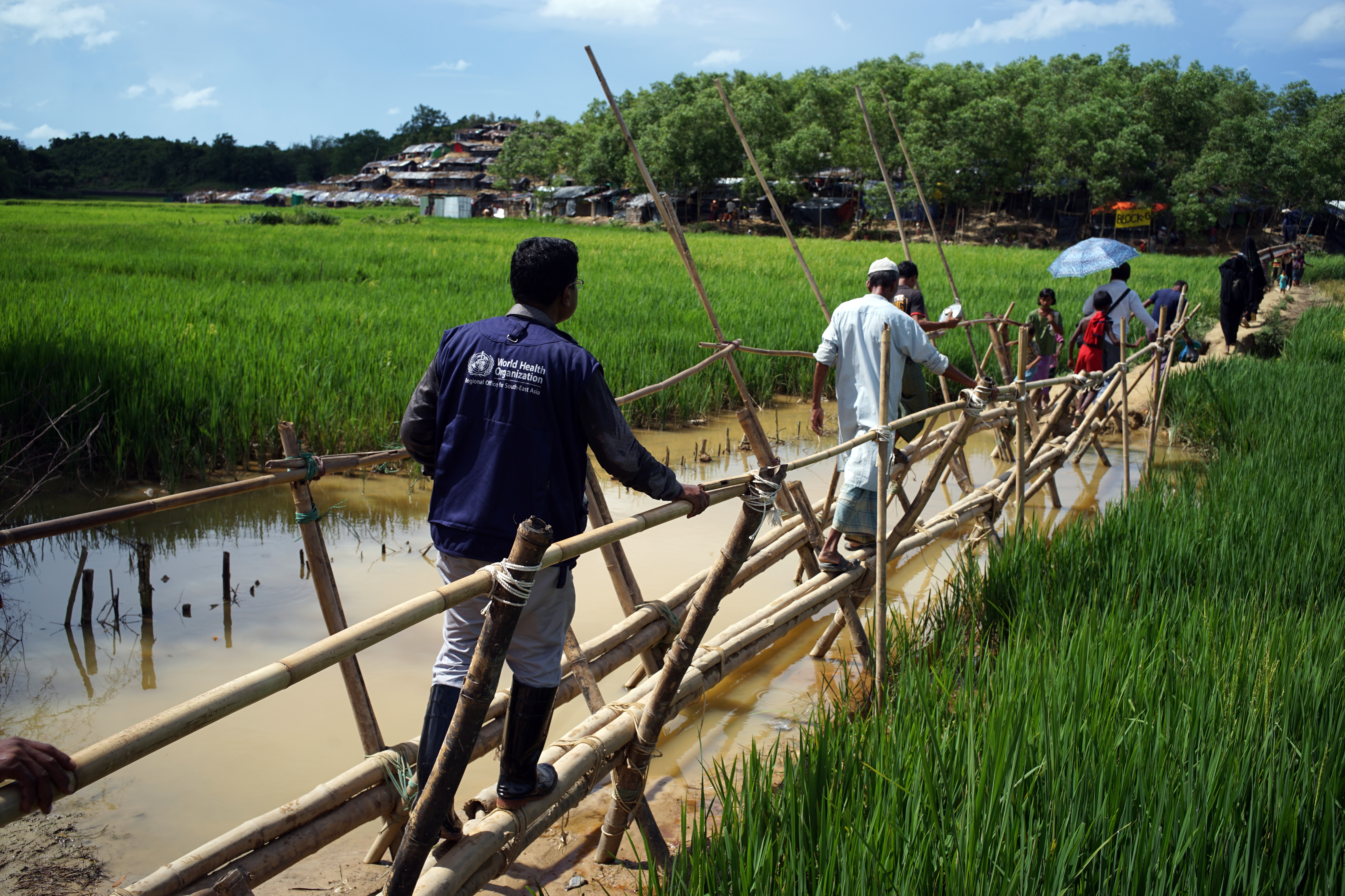 WHO SEARO in Cox's Bazar