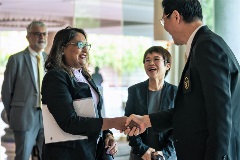 Regional Director, WHO South-East Asia, Saima Wazed was one of the keynote speakers at the 4th National Conference on Antimicrobial Drug Resistance (AMR)